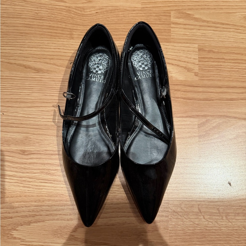 Vince Camuto Black Patent Heels